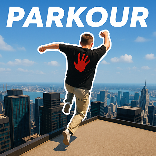 Only Going Up Parkour Rooftop